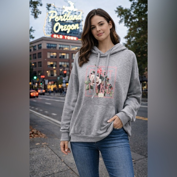 adidas Tops - Adidas Portland Rose City Hoodie Sweatshirt
